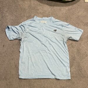New Balance Men's Light Blue Short Sleeve Tee